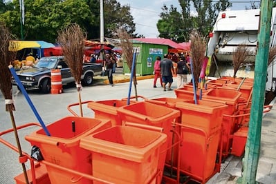 Garantizan recolección de basura 
