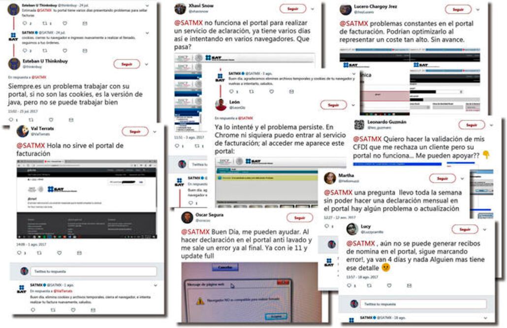 Para quien no domina temas de cómputo, la acción de pagar impuestos o de facturar en línea se vuelve una pesadilla, debido a que el portal del SAT es obsoleto (ESPECIAL)