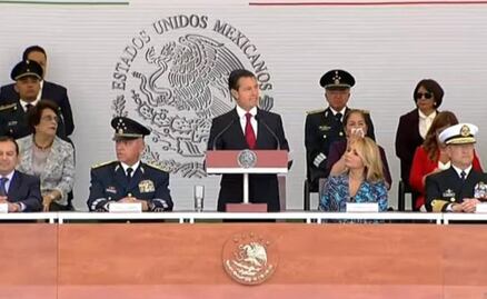 Reconoce Peña Nieto ayuda de Fuerzas Armadas tras sismo