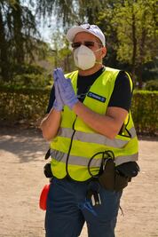 Voluntariado. Se unen para combatir el virus 