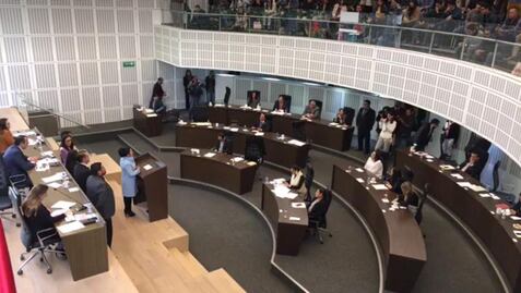 Morena protesta contra la designación de direcciones en el Congreso