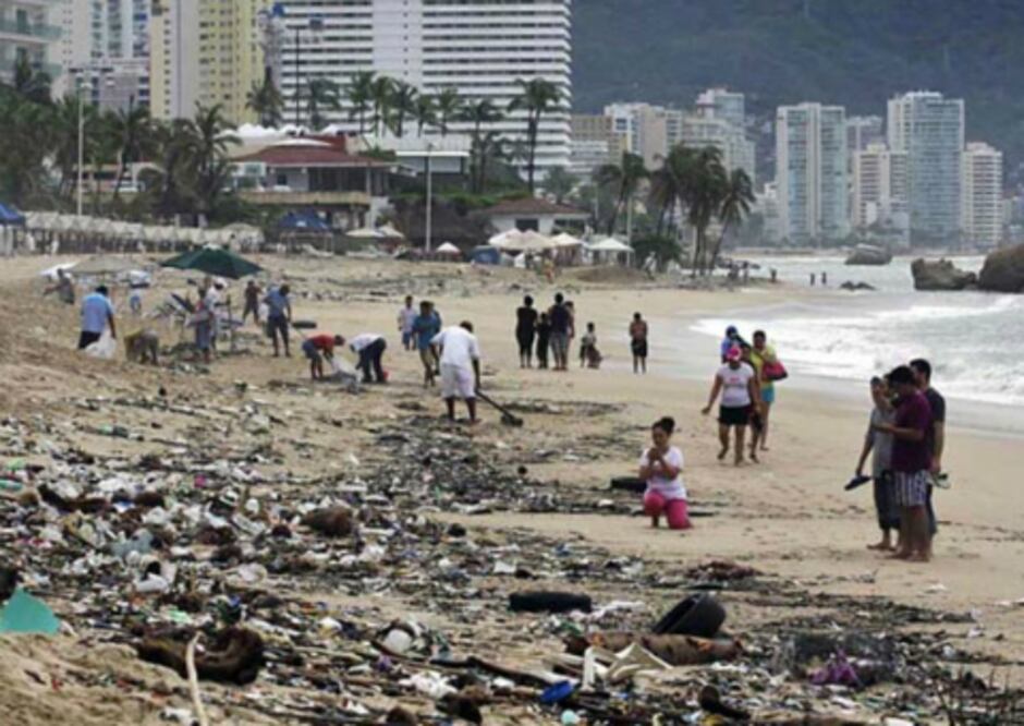 Programa de empleo temporal en Acapulco