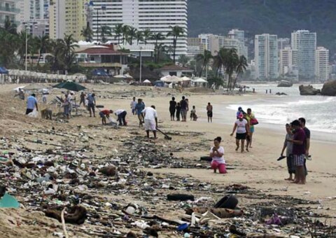 Programa de empleo temporal en Acapulco