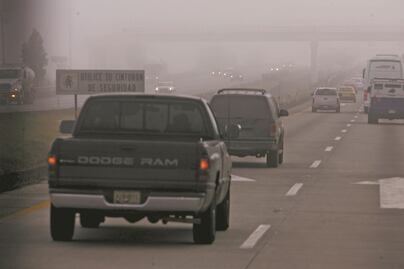 Fin de semana helado por el frente frío 28