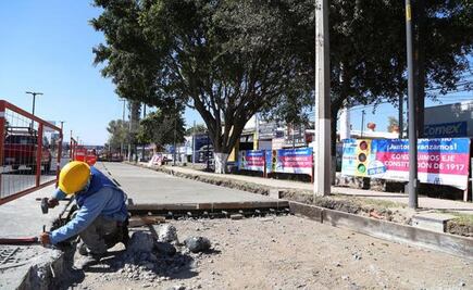 Carril para transporte avanza 98%