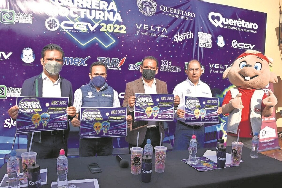 Tras dos años de pandemia, vuelve la Carrera Nocturna de Querétaro