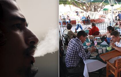 Restaurantes de Querétaro se manifiestan en contra de la ley antitabaco