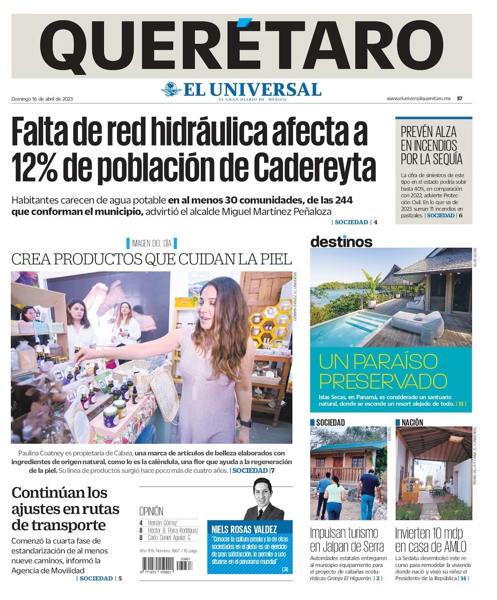 Portada 16 de abril de 2023