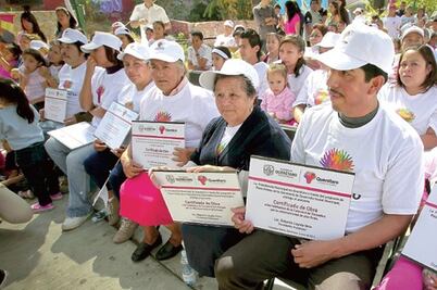 Finalizan  Piso Firme en  Carrillo  Puerto