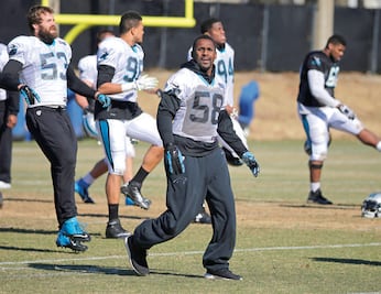 Davis pudo entrenar sin problemas