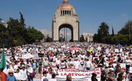 Marchan en la CDMX contra gobierno de López Obrador
