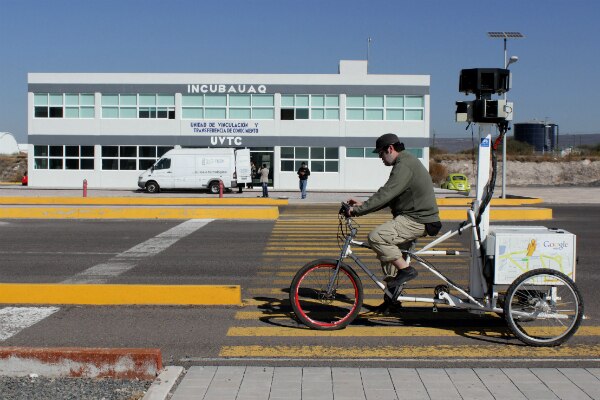 Recibe UAQ visita de Google Maps Street View