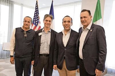 Comitiva estatal crea lazos con organización