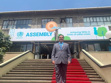 Luis Nava, alcalde de Querétaro, asiste a asamblea de la ONU