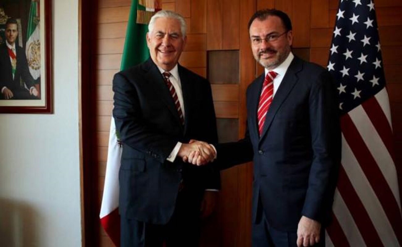 Se reúne Luis Videgaray con Rex Tillerson