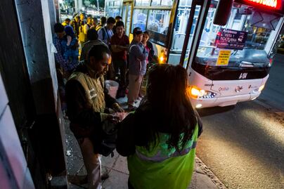 Servicio nocturno del Qrobús, todo un éxito