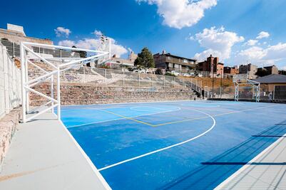 Chepe entrega parque en El Paraíso