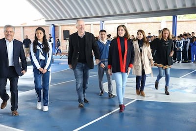 Entregan obras en secundaria de El Marqués