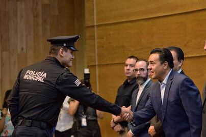 Se gradúan 41 elementos como Técnico Superior Universitario en Policía Preventivo Municipal