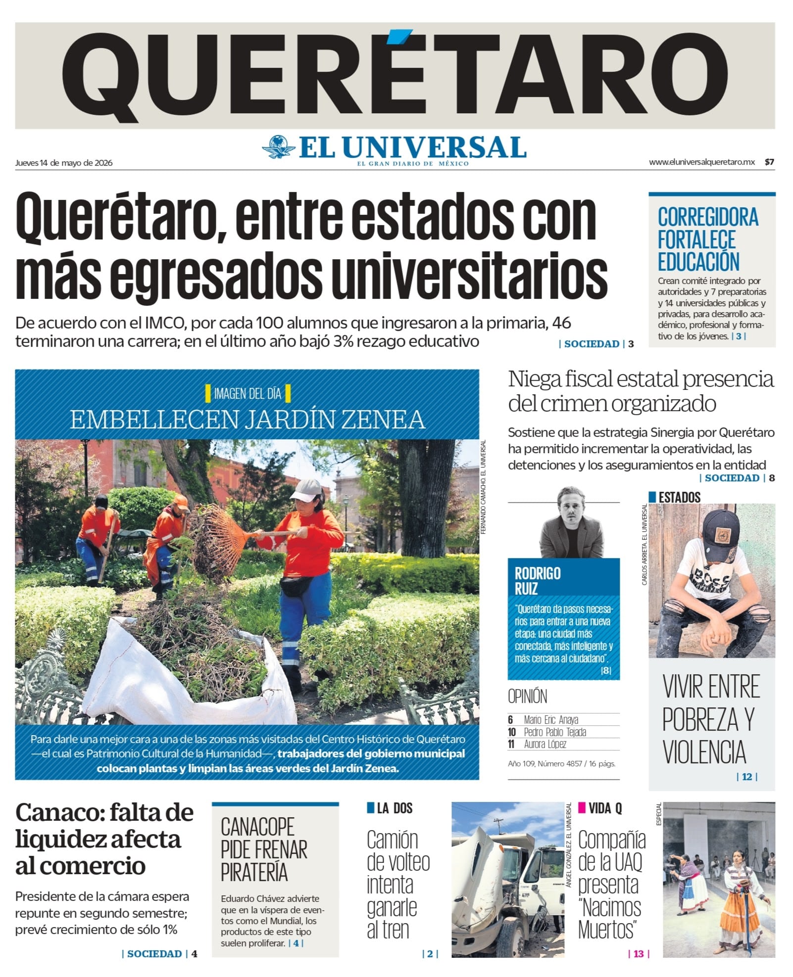 Foto. El Universal Querétaro