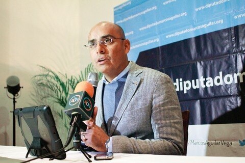Acusa diputado Aguilar ‘guerra sucia’