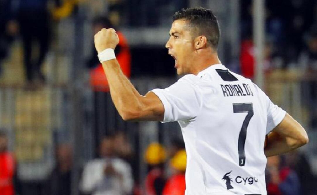 Doblete del astro portugués. Foto: EFE