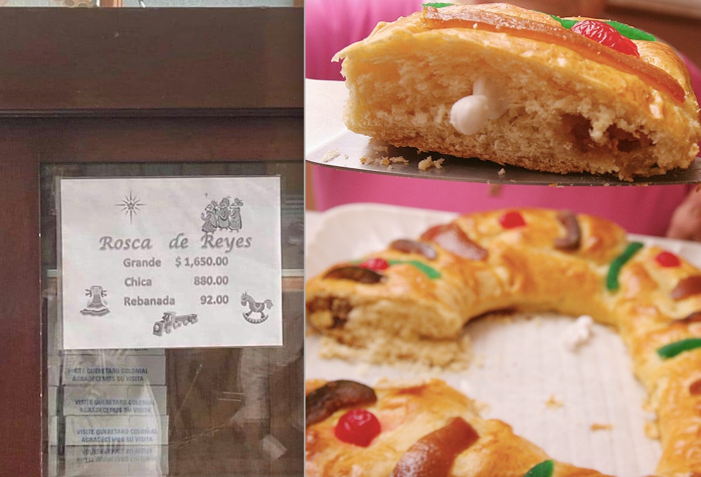 La rosca de Reyes más cara de México se vende en Querétaro