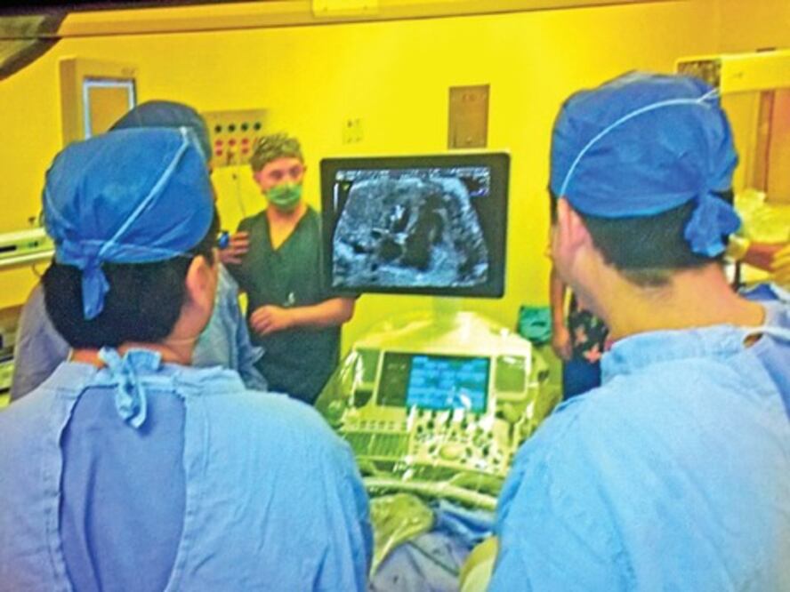 Exitosa, la primera cirugía a un feto