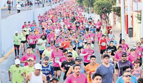 Colorida fiesta deportiva