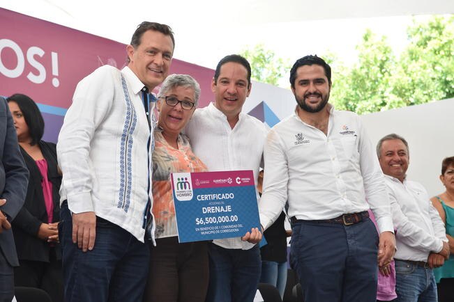 Destinan 200 mdp para obras en Corregidora
