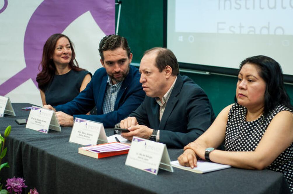 Durante la presentación de la Estrategia Nacional de Cultura Cívica, autoridades explican que el objetivo del proyecto también incluye promover la participación en las elecciones y la evaluación a los funcionarios públicos. (RICARDO LUGO. EL UNIVERSAL)