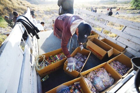 Decomisan 1.1 toneladas 