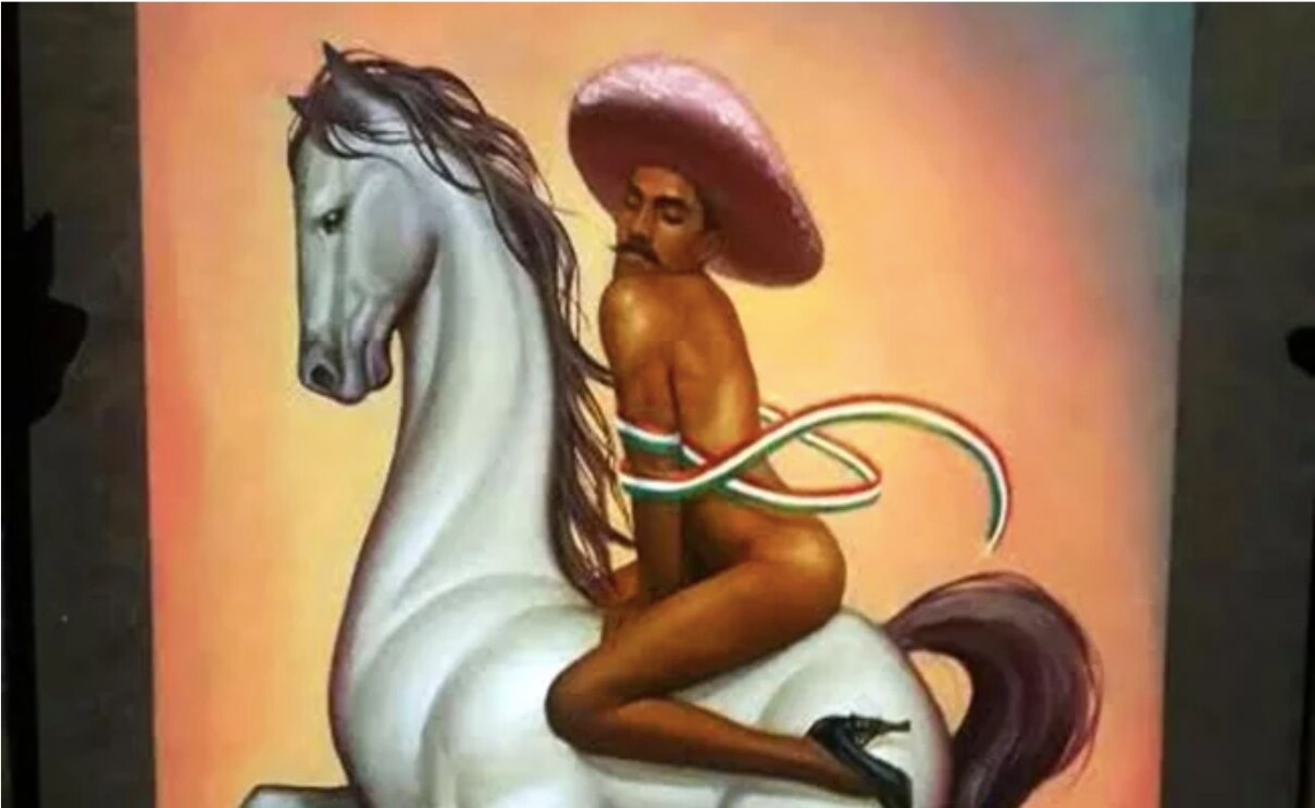 ¿Qué opinas de la pintura polémica de Zapata de Fabián Cháirez?