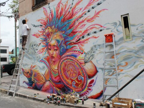 Murales exaltan cultura