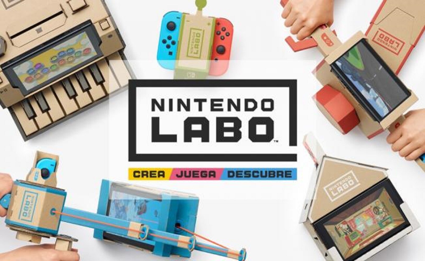 Lanzan accesorios de cartón para Switch