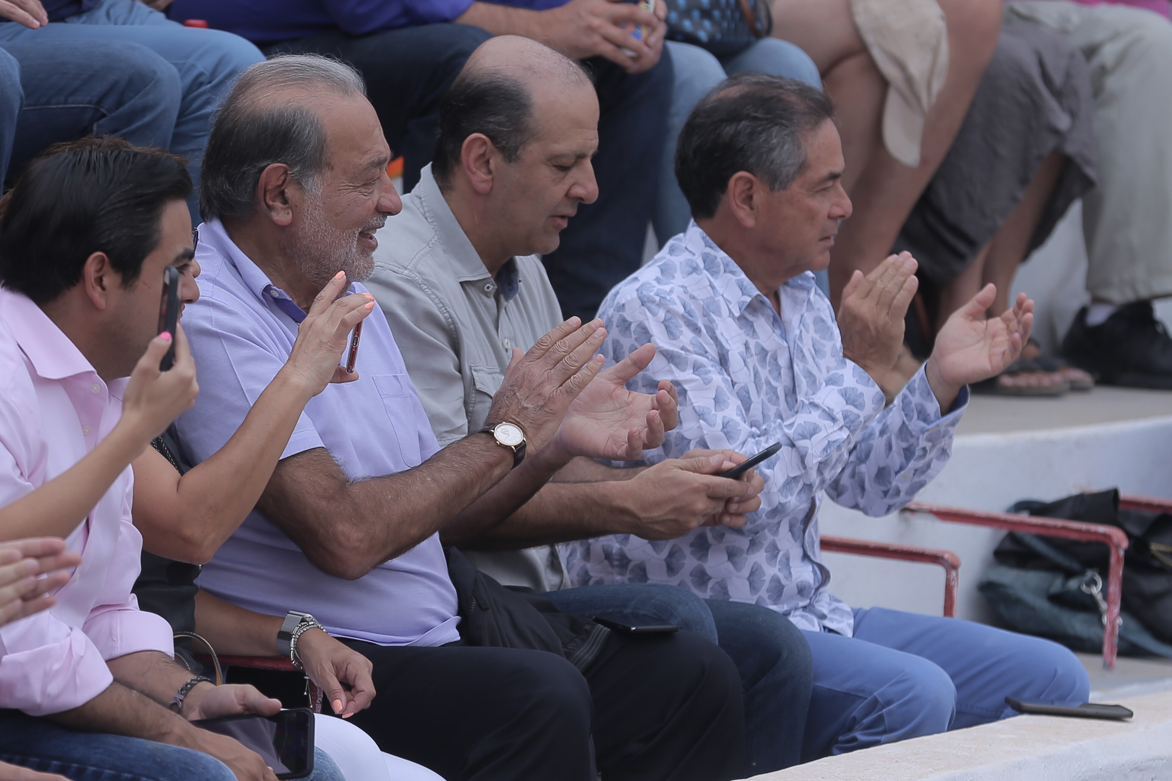 Los Slim, invitados de lujo