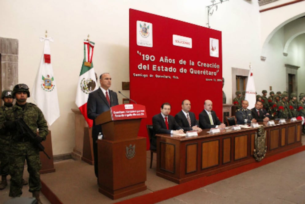 Celebra Querétaro 190 años de ser estado