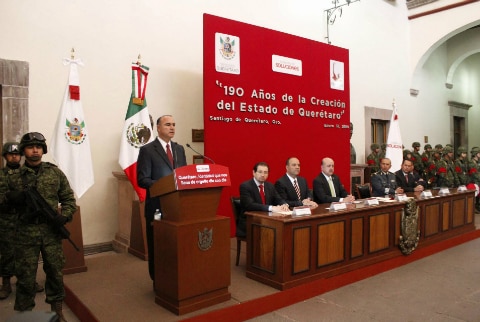Celebra Querétaro 190 años de ser estado