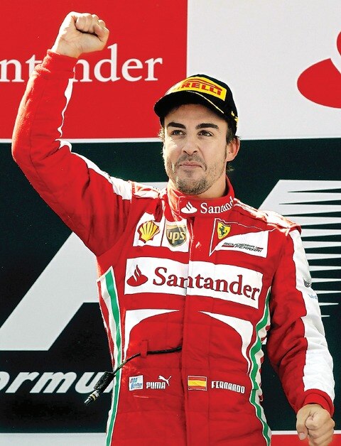 Alonso, con Ferrari hasta 2016