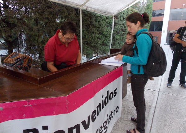 Ciclistas entregan propuesta