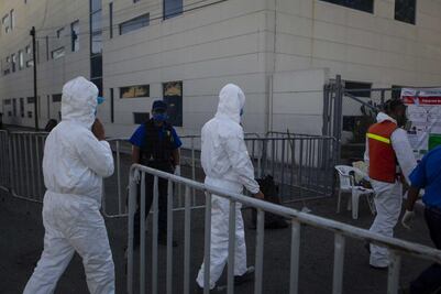 Convierten al Hospital General en fortaleza