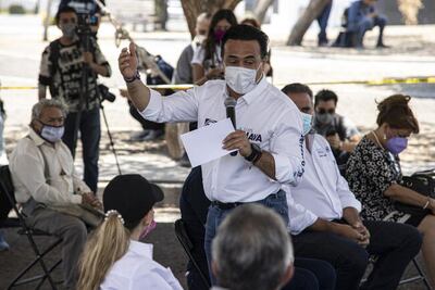 Luis Nava, va por un 3de3 público y actualizado, afirma