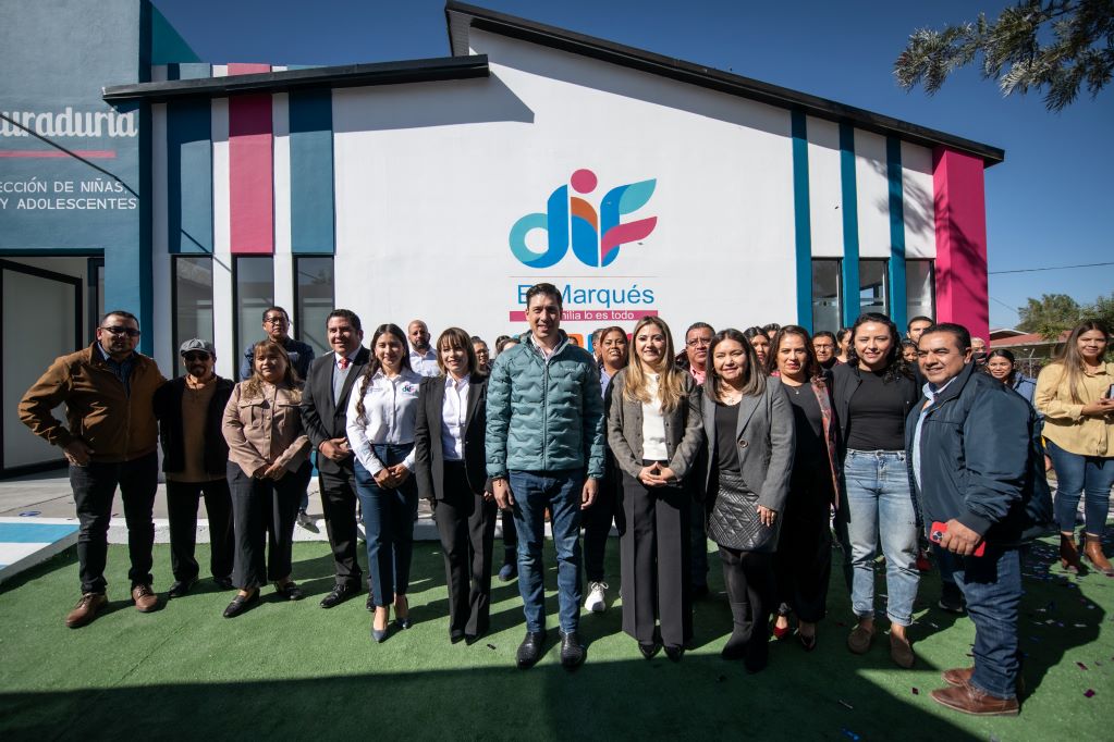 El Marqués inaugura la Procuraduría Municipal de Protección de Niñas, Niños y Adolescentes. Foto: Especial