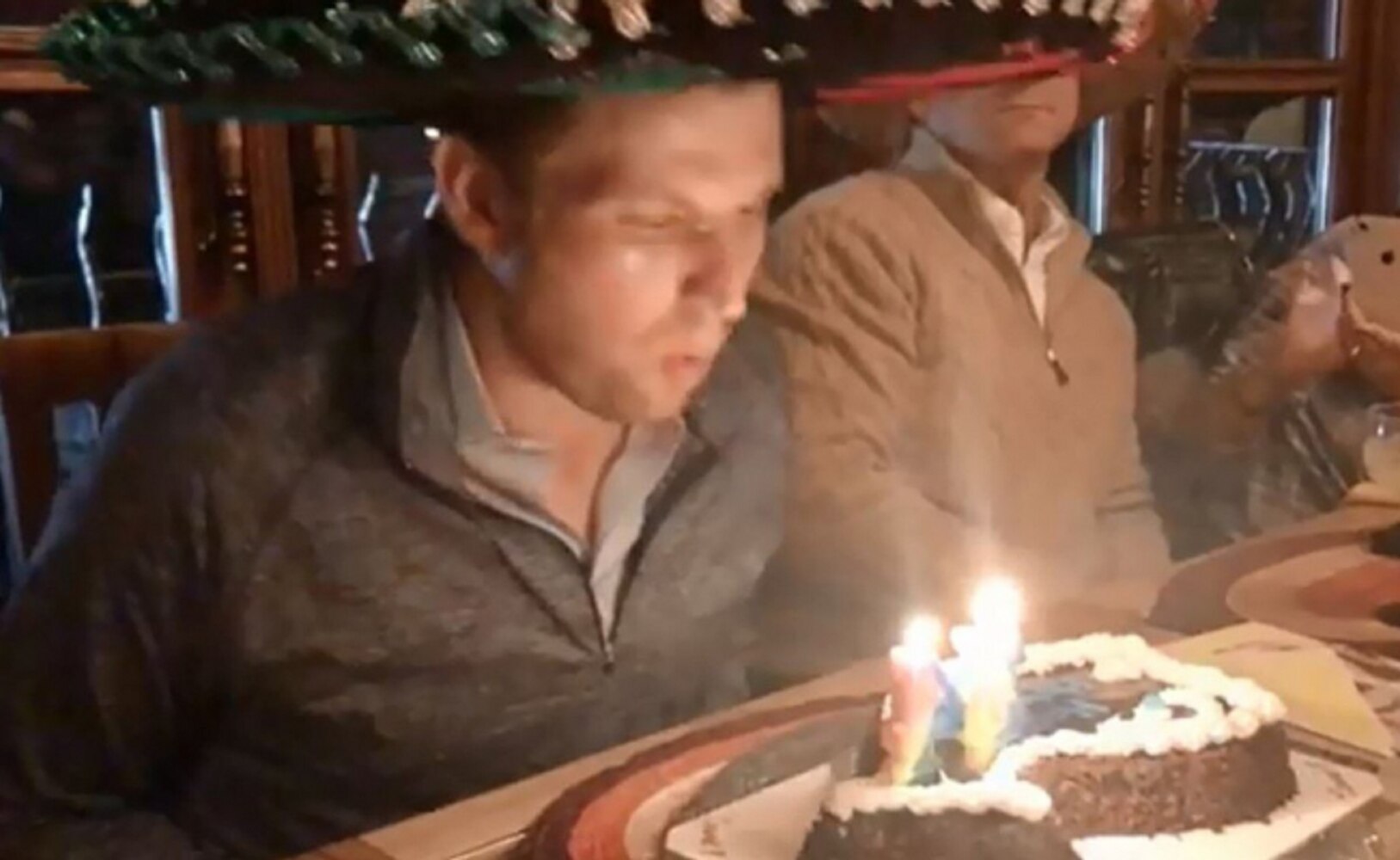 Eric Trump celebra su cumpleaños "a la mexicana"