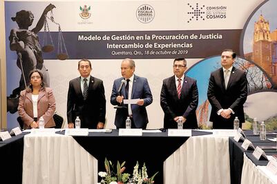 Fiscales intercambian experiencias de sus modelos de gestión 