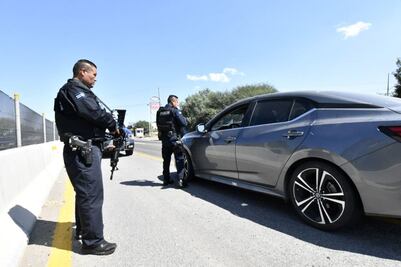 Inician retenes de seguridad en la zona metropolitana de Querétaro