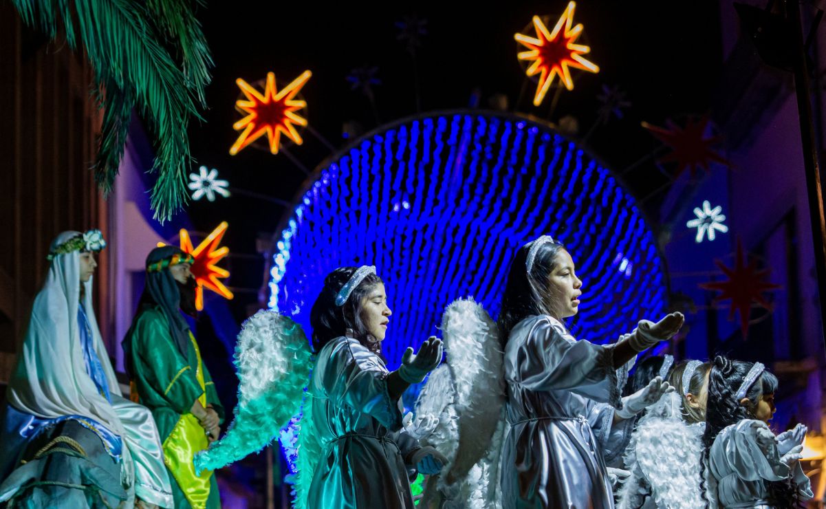 Cabalgata Navideña. Foto:  X, @P_FiestasQro