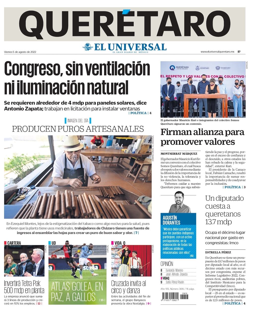 Portada 05 de agosto de 2022
