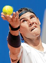 Debuta Nadal; aún no está  al 100%
