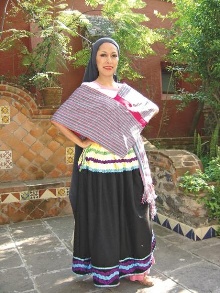 Traje otomí, orgullo de Querétaro 